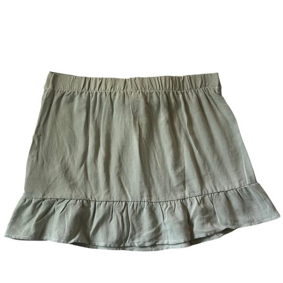 5/$25 Crown of Hearts Girl's Ruffle Tie Elastic Waist Mint Green Skirt XXL New - Picture 4 of 7